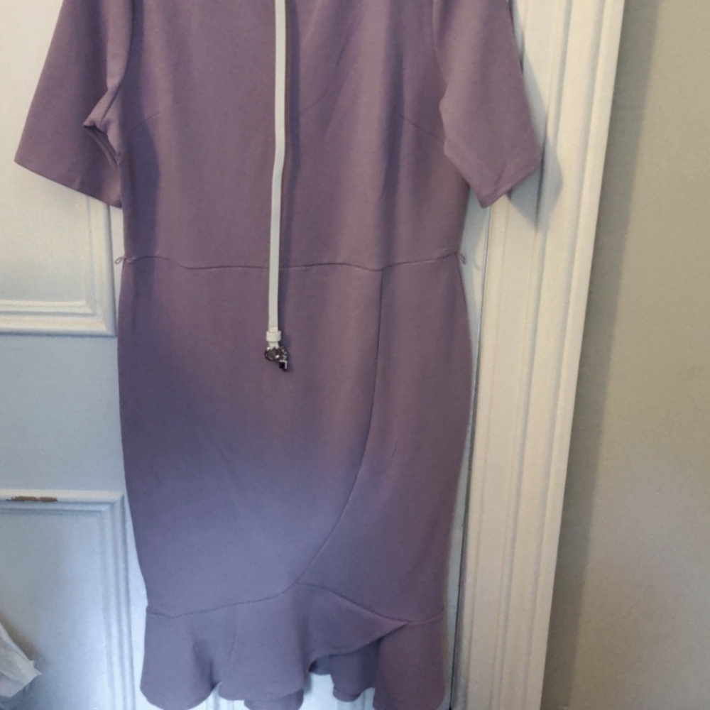 Lilac knee length dress. New with tags
